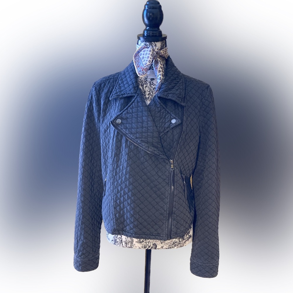Marrakech Quilted Moto Jacket